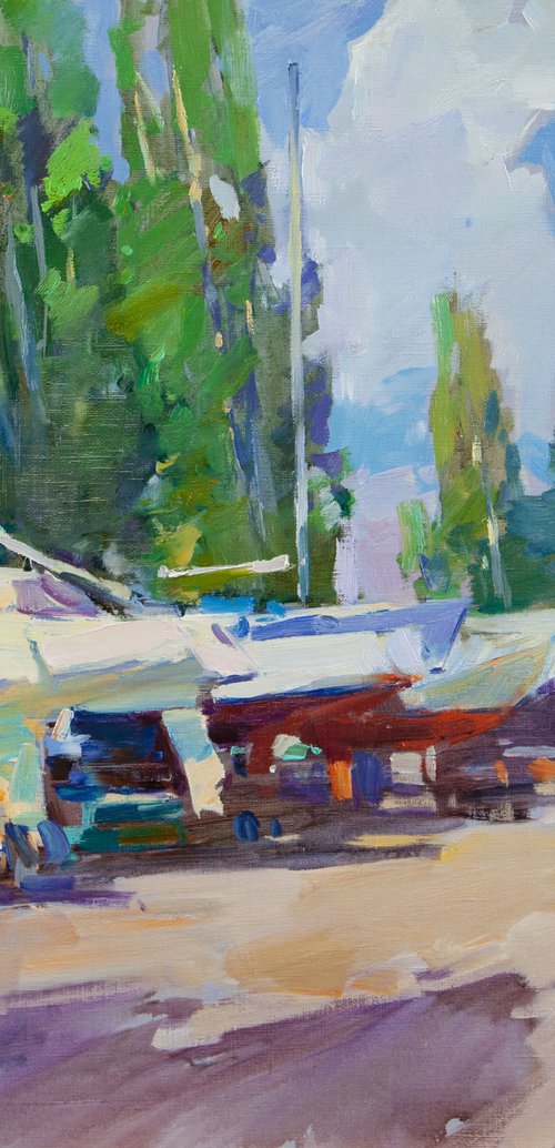 Yacht Club by Aleksandr  Kryushyn
