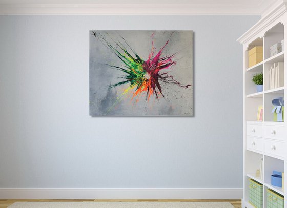 Big Bang (Spirits Of Skies 120105) (120 x 100 cm) XXL (48 x 40 inches)