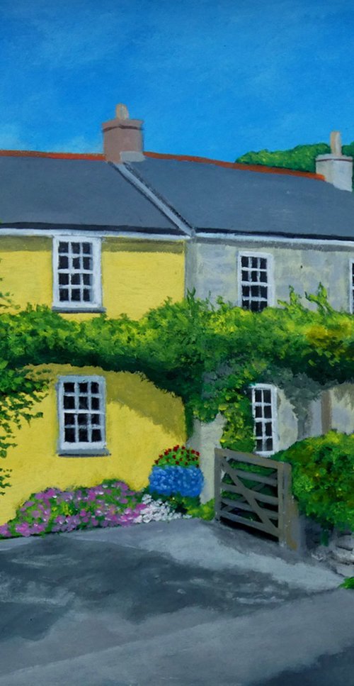 Lamorna cottages by Tim Treagust