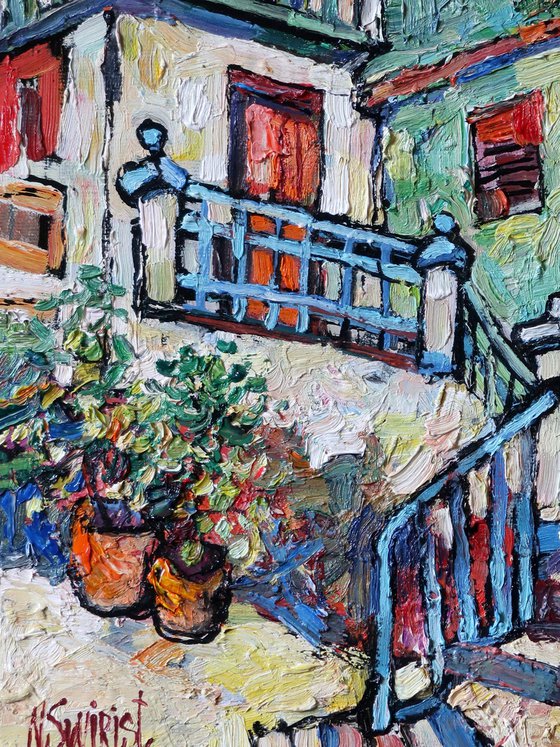 The Stairs of Cudillero