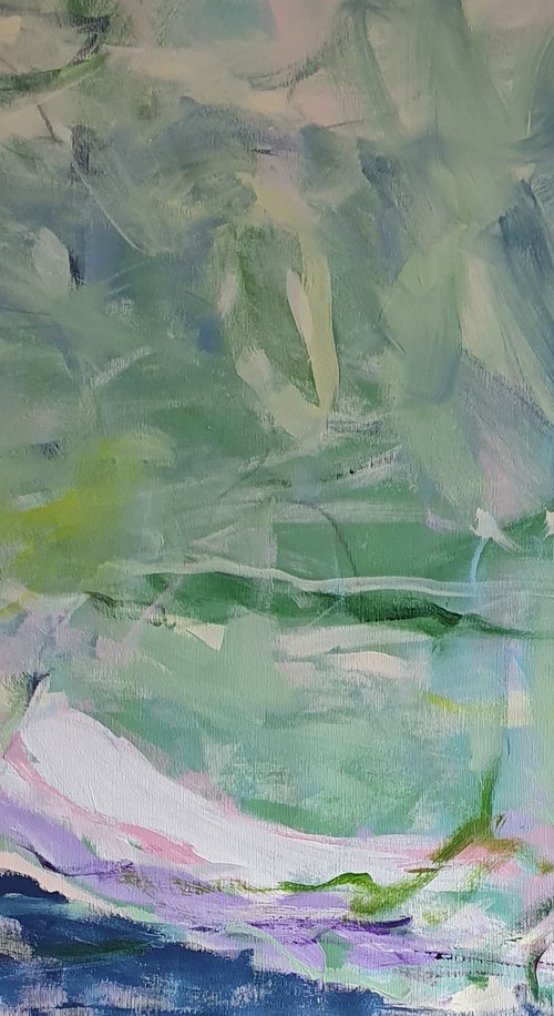 In the lagoon (2) by Jutta Widrinsky