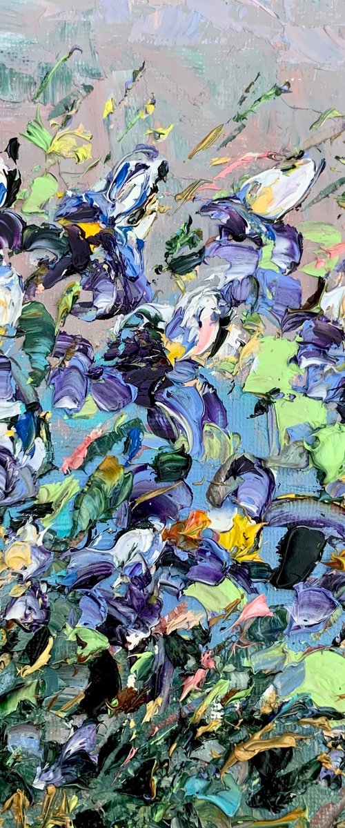 Irises by Vilma Gataveckienė
