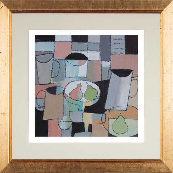 Still Life with 3 Pears