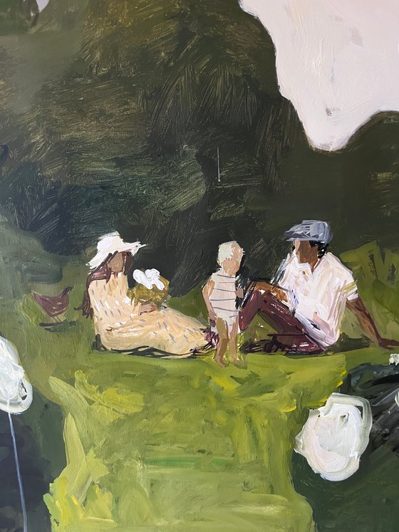 In the Embrace of the Green Garden