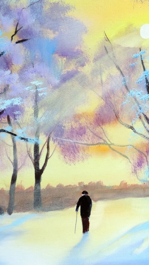 Winter light by Gordon Bruce