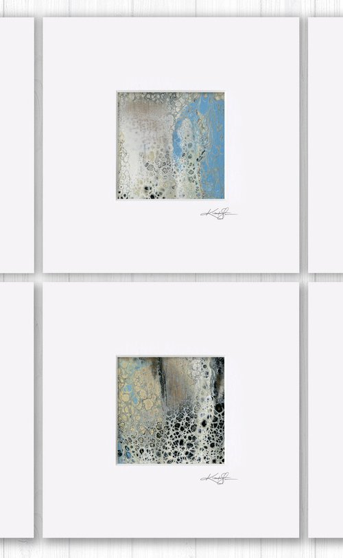 A Creative Soul Collection 7 - 6 Small Abstract Paintings by Kathy Morton Stanion by Kathy Morton Stanion