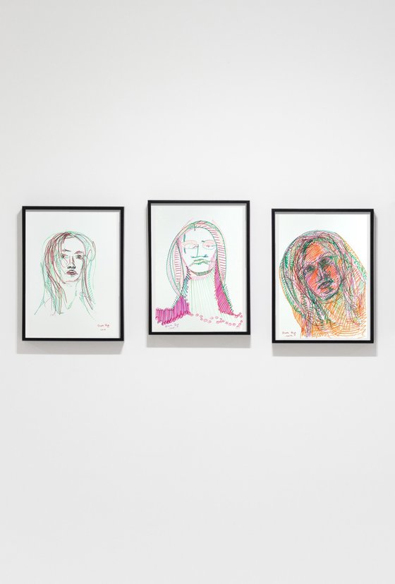 Faces : TRIPTYCH