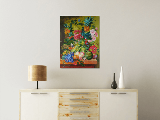 Fruit Painting Dutch Stilllife