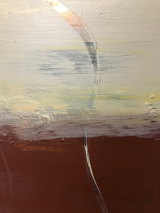 Until You See Me Minimalist Painting