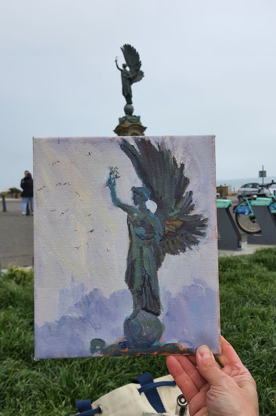 My Angel. Hove beach. UK