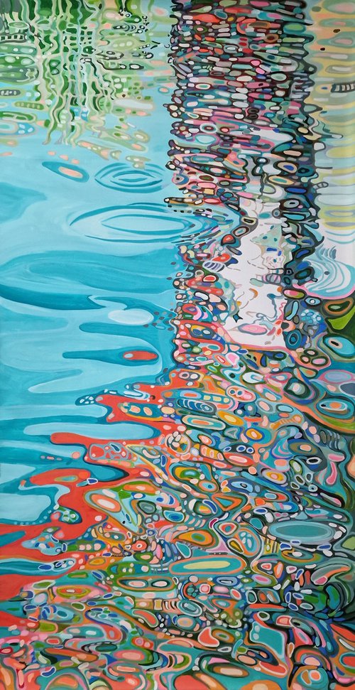 Water reflection XXL by Alexandra Djokic