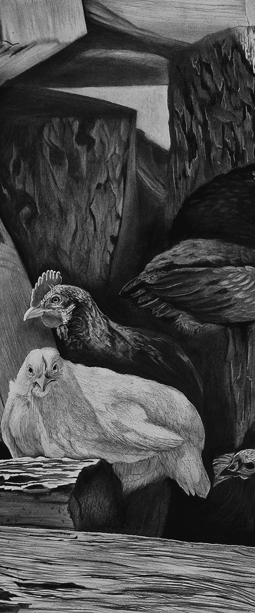 "Young Flock" by Kateryna Kostyk