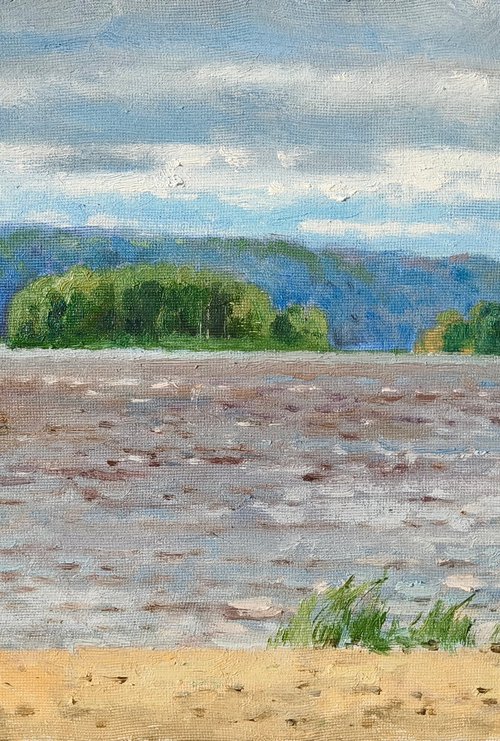 Late May on the Kama River by Olga Goryunova