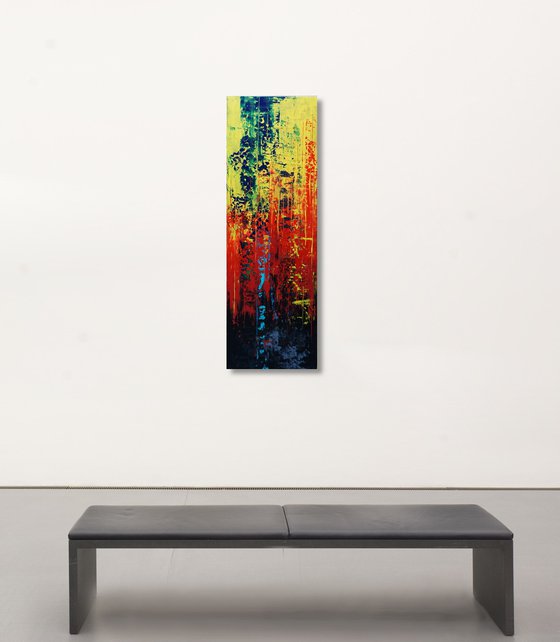 Color Rush VI (40 x 120 cm) (16 x 48 inches)