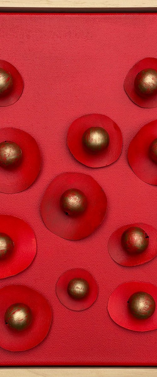 Crimson orbit by Swapna Namboodiri