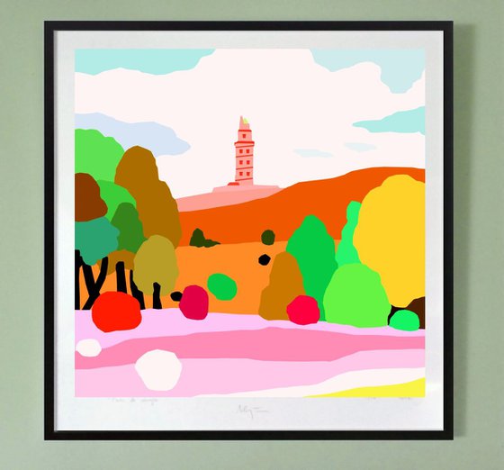 Tower of Hercules 43x43