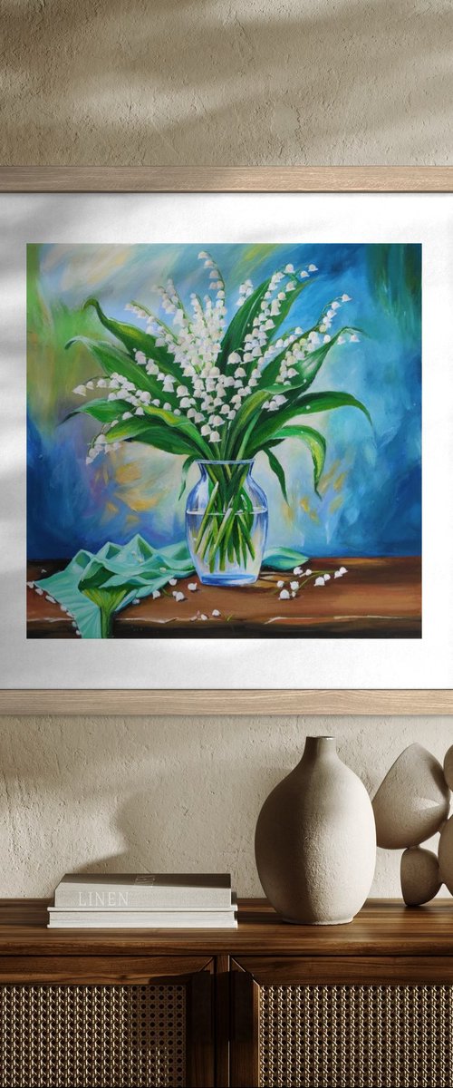 “Lily of the valley” by Yulia Pristupa