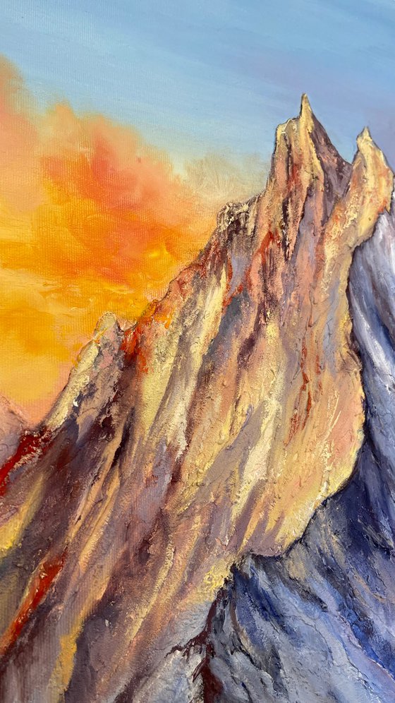 Mountains at Dawn