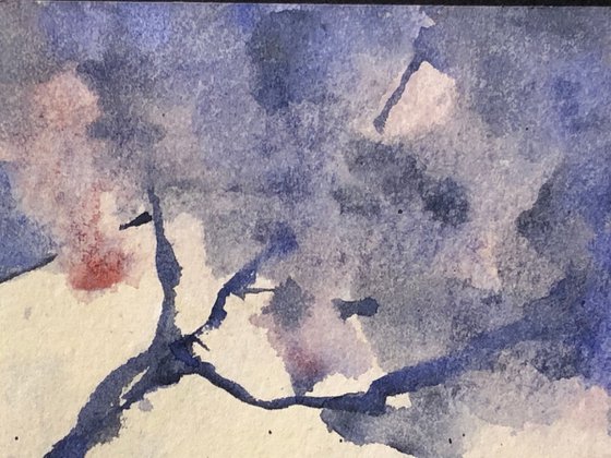 Purple tree (10 x 15)