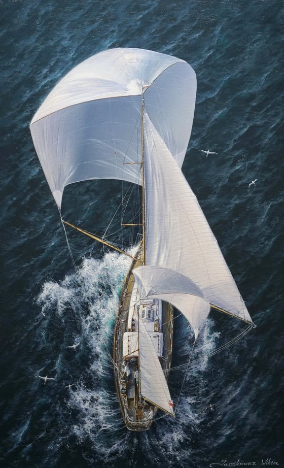 On the open sails