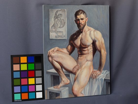 NUDE MALE MODEL #2