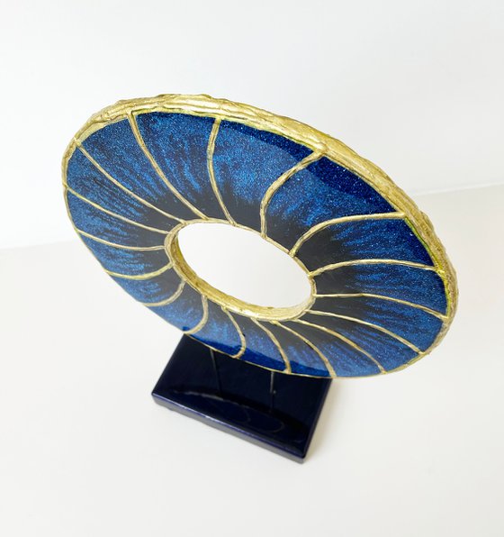 Blue Eye. Table decoration Sculpture 3D. Art. Modern Art. Good Eye. Contemporary decor, Art object