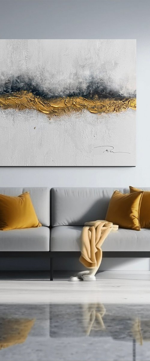 Minimalist Gold Texture by Indie Ru