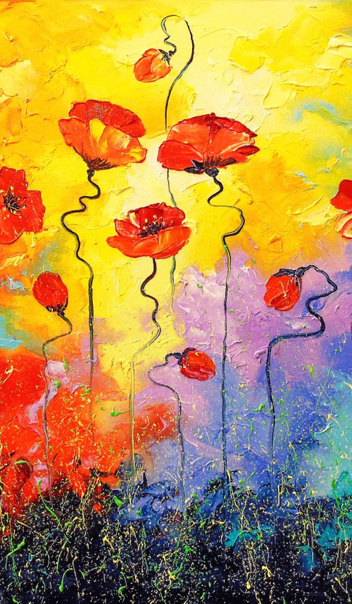 Poppies by Olha Darchuk