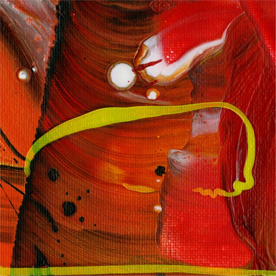 Passion And Lust  - 3 Abstract Paintings by Kathy Morton Stanion