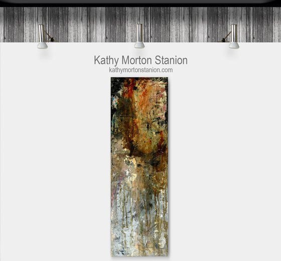 Cycle of Time 2  - Abstract Painting  by Kathy Morton Stanion