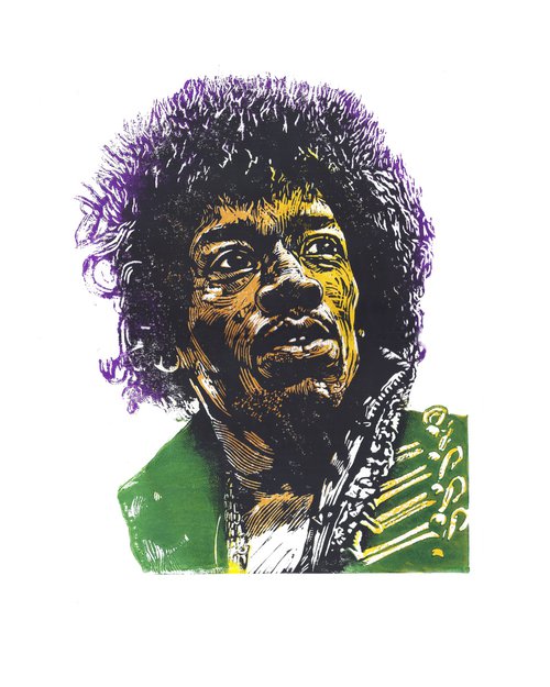 Large Hendrix by Steve Bennett