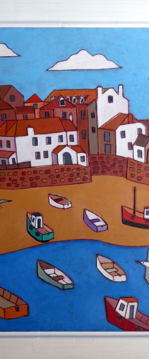 St Ives harbour by Tim Treagust