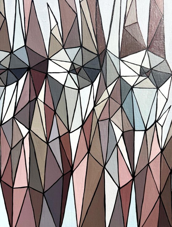 CRYSTAL BLUE FLOWERS