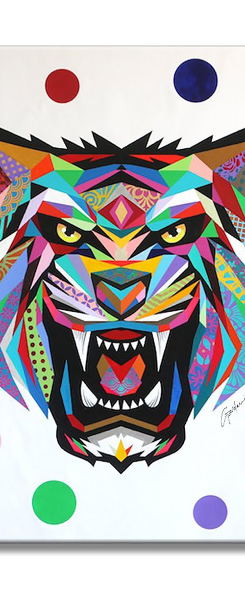Tiger Brrazil by Gardani Art