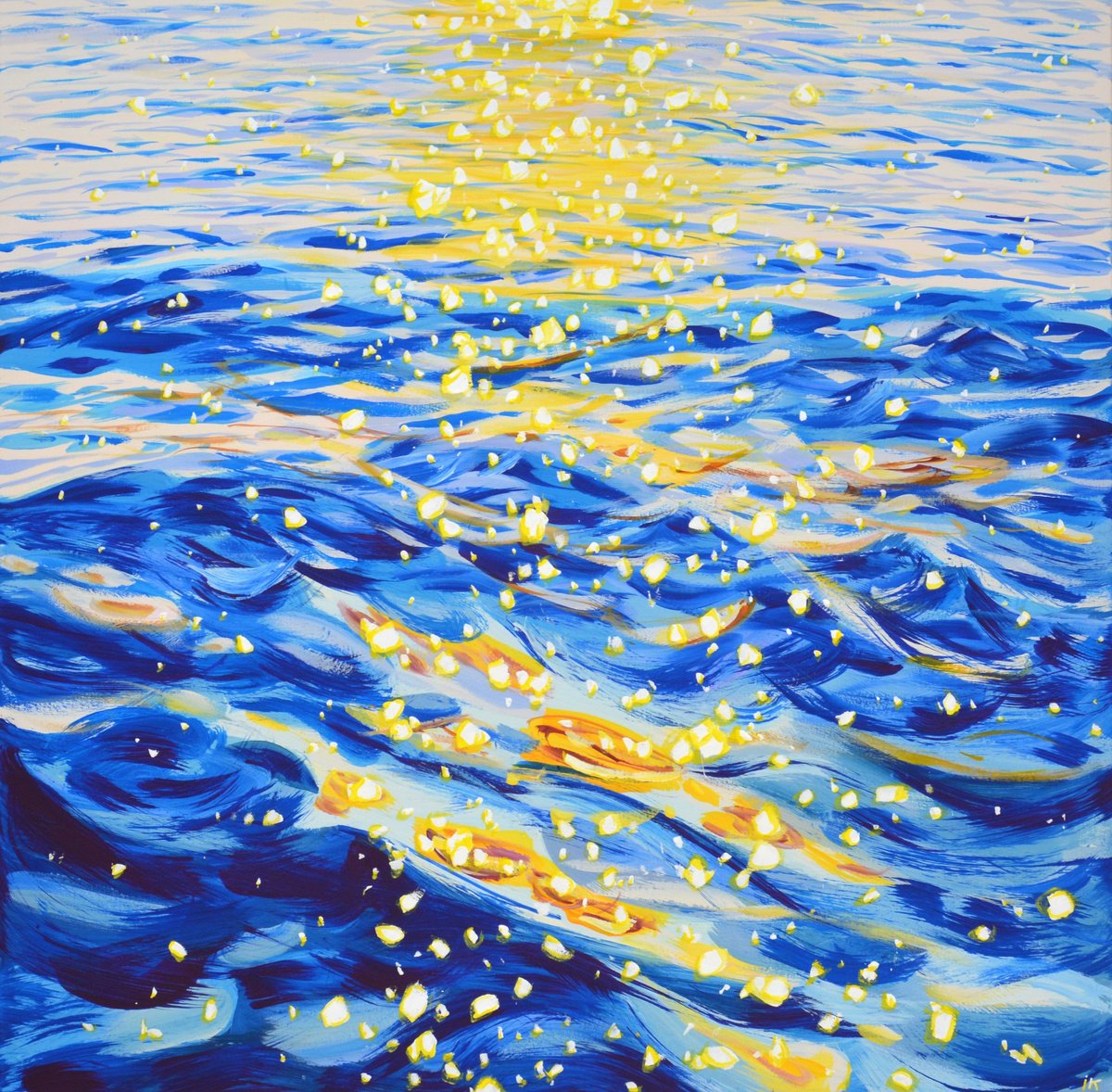 Glare on waves 8. by Iryna Kastsova