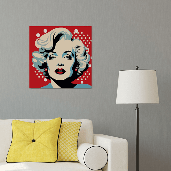 Portrait of Marilyn Monroe