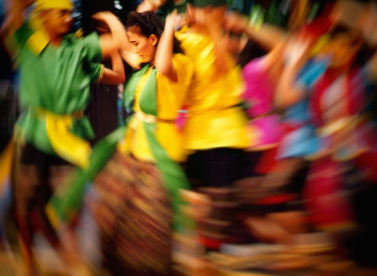 Photorealistic Abstract Photograph By Marc Ehrenbold, 40 X 30", Balinese Dance, Original Artwork
