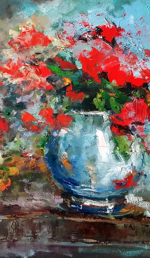 Bouquet of poppies by Olga Egorov