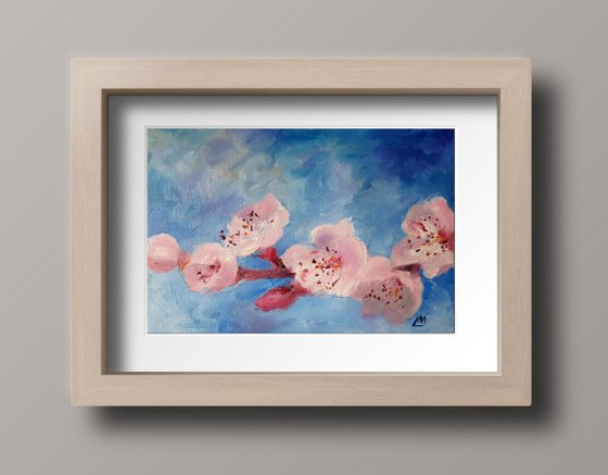 Blossom up Close - to fit 7 x 10inch frame