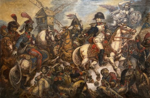 Napoleon at Wagram by Oleg and Alexander Litvinov
