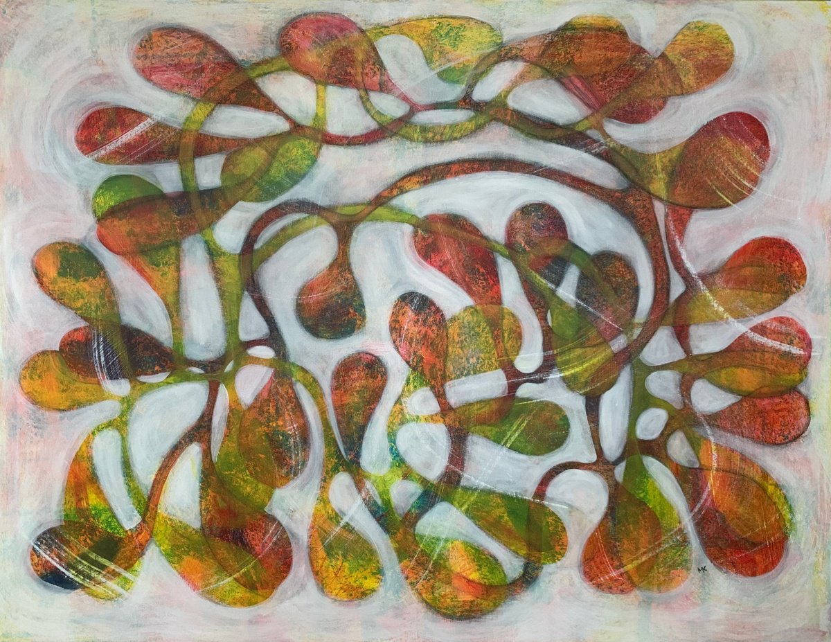  Ragtime By Maarit Korhonen, 47 X 36, Artwork For Sale On Artfinder