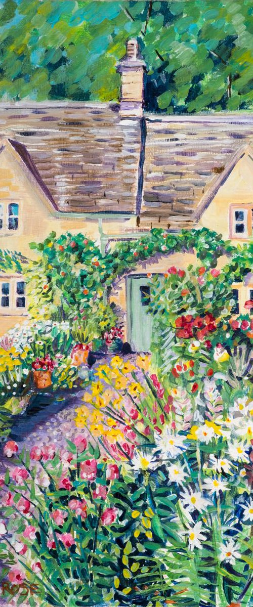 BIBURY COTTAGE GARDEN by Diana Aungier-Rose