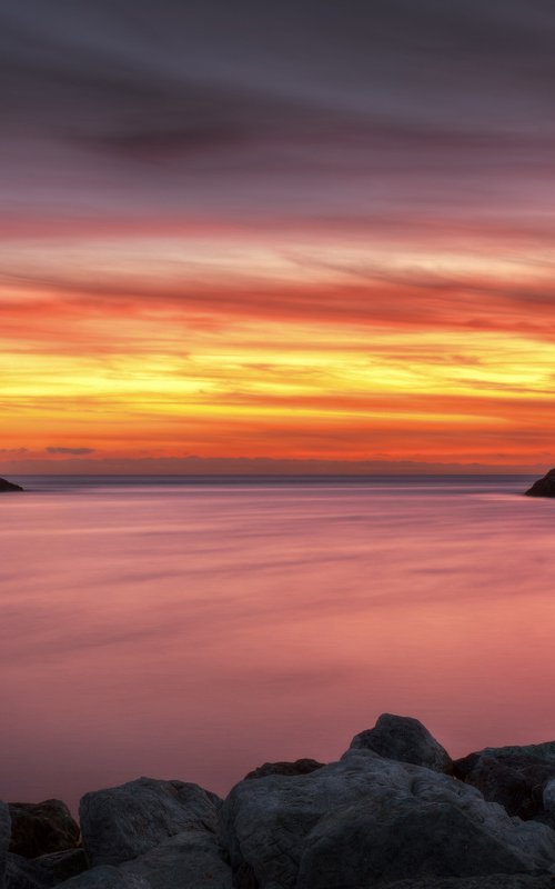 CROSS YOUR BORDERS, PORTOVENERE by Giovanni Laudicina