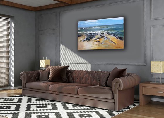 Breath of the Ocean. Quiet Shore