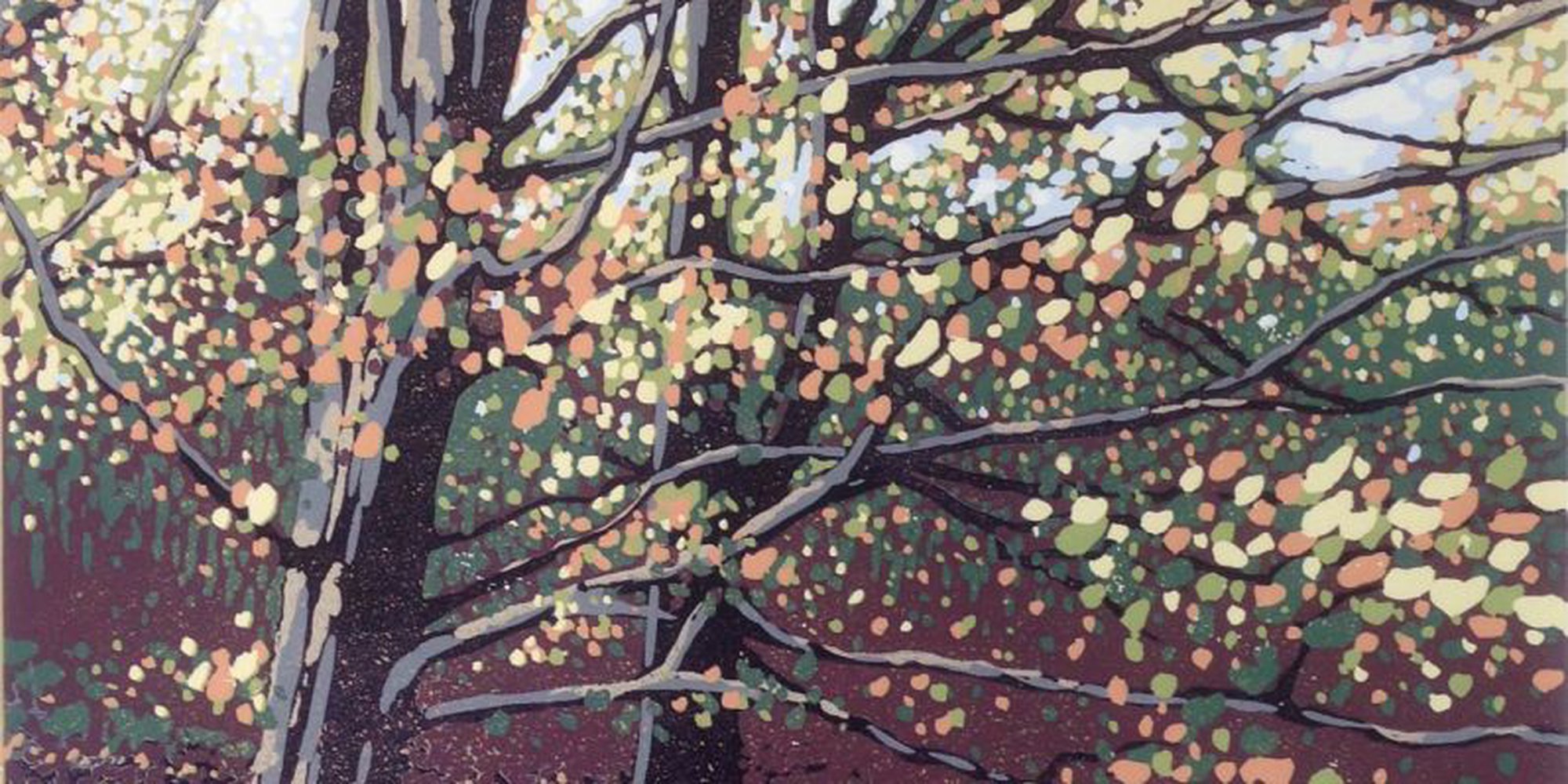 Art of the Day: "Autumn Beeches, 2016" by Alexandra Buckle