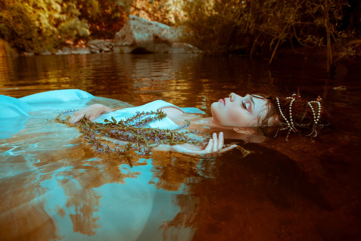 Impressionistic Photograph , Pearls On The River By Viet Ha Tran, 49 X 33, Artwork For Sale On Artfinder