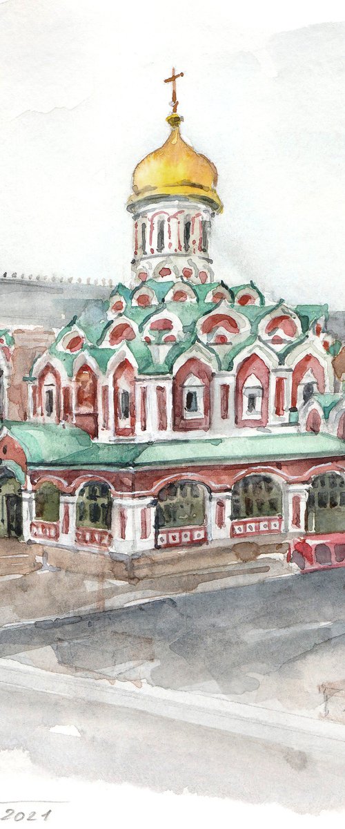 Kazan Cathedral in the Red Square by Tatiana Alekseeva