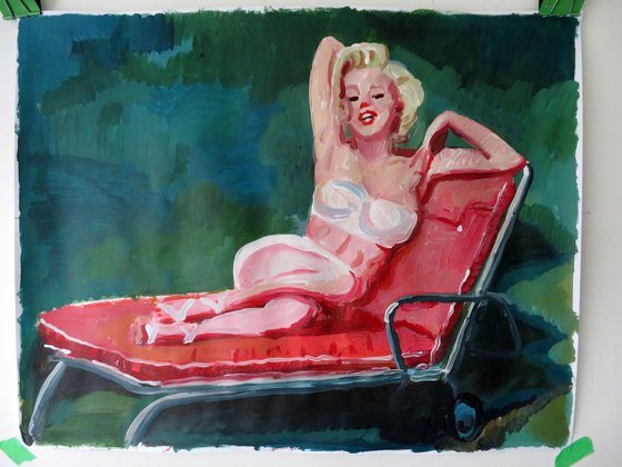La Gioconda 2-(Marilyn Munroe)