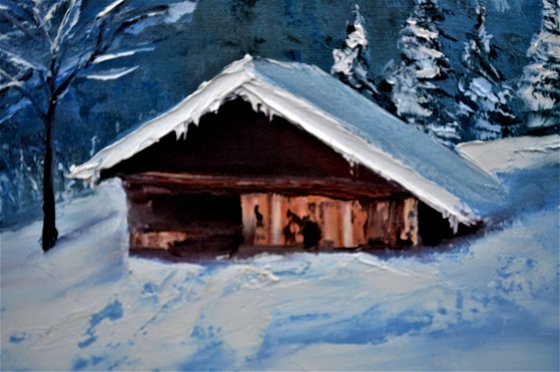 Heritage Series: Alpine Glow — Winter Peak