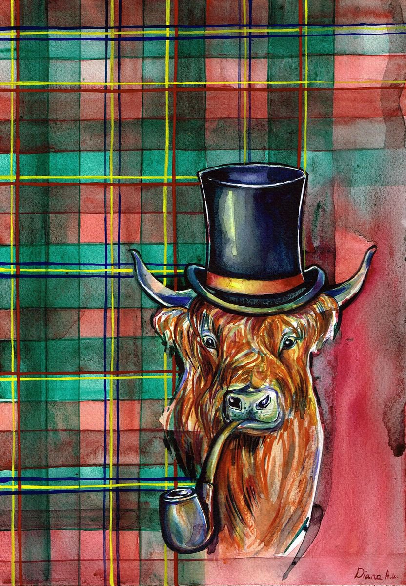 Mr Cow by Diana Aleksanian